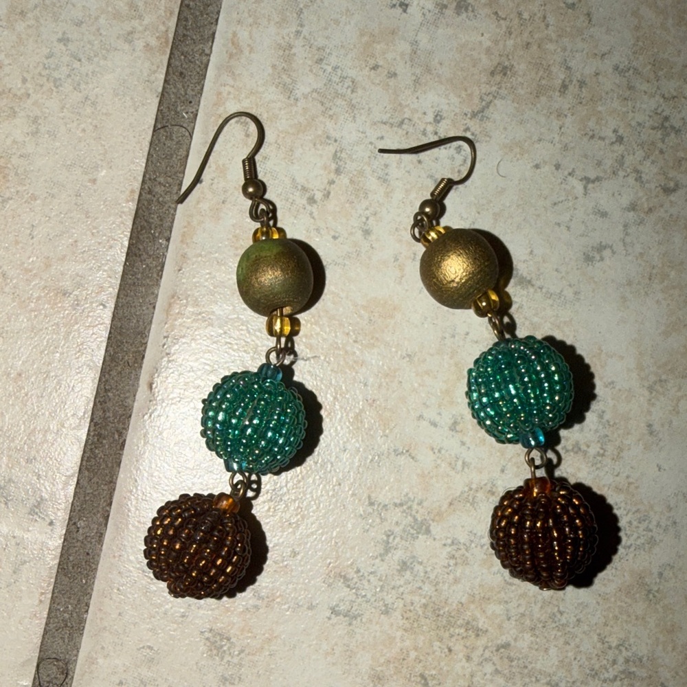 Elegant Beaded Earrings